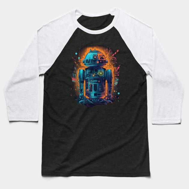 Droid Baseball T-Shirt by remixer2020